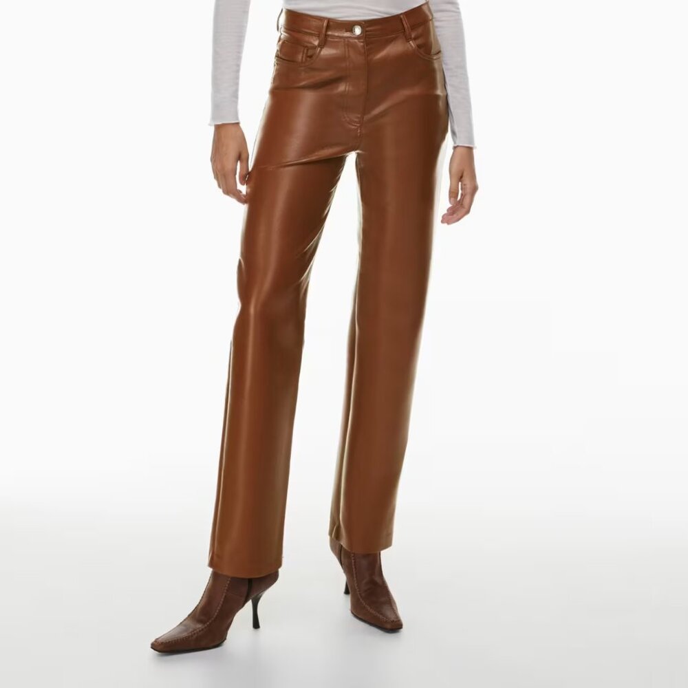 Aritzia Melina pants in olive green